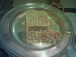 Orthodox leavened bread for the members of the congregation. 