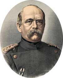 Otto von Bismarck (1815-1898). 