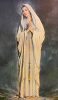 Our Lady of Lourdes. 