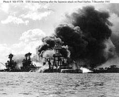 Pearl Harbor attack. 