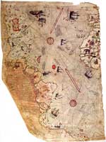 1513 Piri Reis map. 