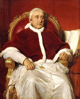 教皇グレゴリウス16世(1765-1846)。