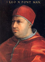 Pope Leo X (1471-1521). 
