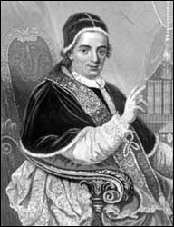Pope Clement XIV (1769-1774).