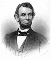 President Abraham Lincoln. 