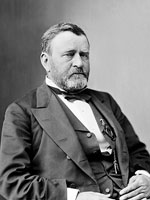 President Grant (1822 - 1884). President from '69 to '77.