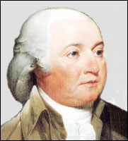 John Adams (1745 - 1829).