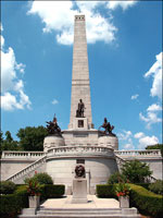 President Lincoln's tomb at 