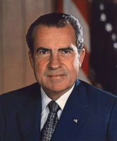 President Nixon (1913-1994).