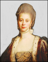 Queen Charlotte (1744–1818). Queen from 1761 to 1818. 