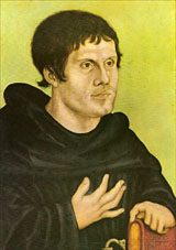 Saint Martin Luther (Nov. 10, 1483- Feb. 18, 1546). 
