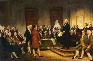 The signing of the Constitution 