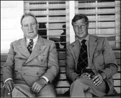 Sir Harry Oakes and the Duke of Windsor shortly before Sir Harry's murder. 