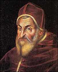 Pope Sixtus V (1521-1590).