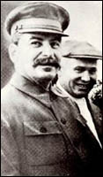 Stalin and Khrushchev were fellow spies. 