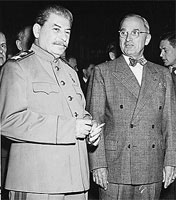 Stalin and Truman at Potsdam