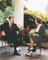 The "Iron Lady" instructing Reagan 