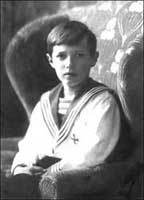 Tsarevich Alexei (1904-1918). 
