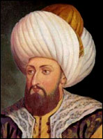 Sultan Mehmed II (1449-1481). Conqueror of Constantinople. 