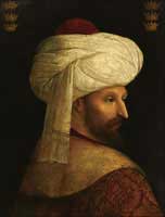 Sultan Mehmet II (1449-1481). 