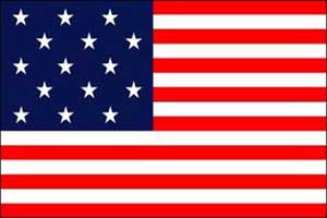 The original U.S. flag had 15 stars and 