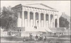 U.S. Bank headquarters in Philadelphia, Pennsylvania (circa 1836).