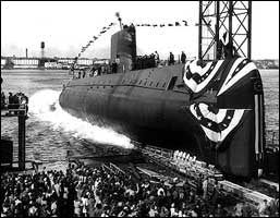 The USS Nautilus was launched on Jan, 21, 1954, in New London, Connecticut. 