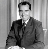 Vice-President Richard Nixon. 