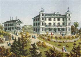 Villa Wallis in Lucerne where the queen 