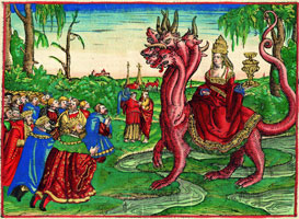The Whore of Babylon by Lucas Cranach.