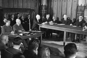 Winifred Wagner at her trial in 1947. 