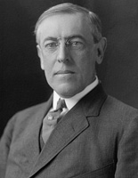 Woodrow Wilson (1856 -1924).