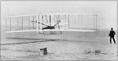 Iconic photo of the Wright brothers "flight" lacks 