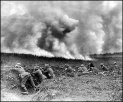 German poison gas attack 