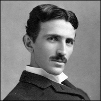 Nikola Tesla (1865 - 1943).